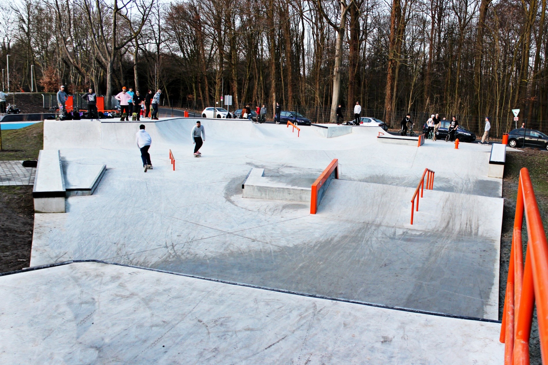 Alte Radrennbahn Skatepark